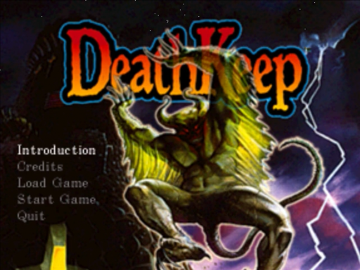DeathKeep title screen for 3DO